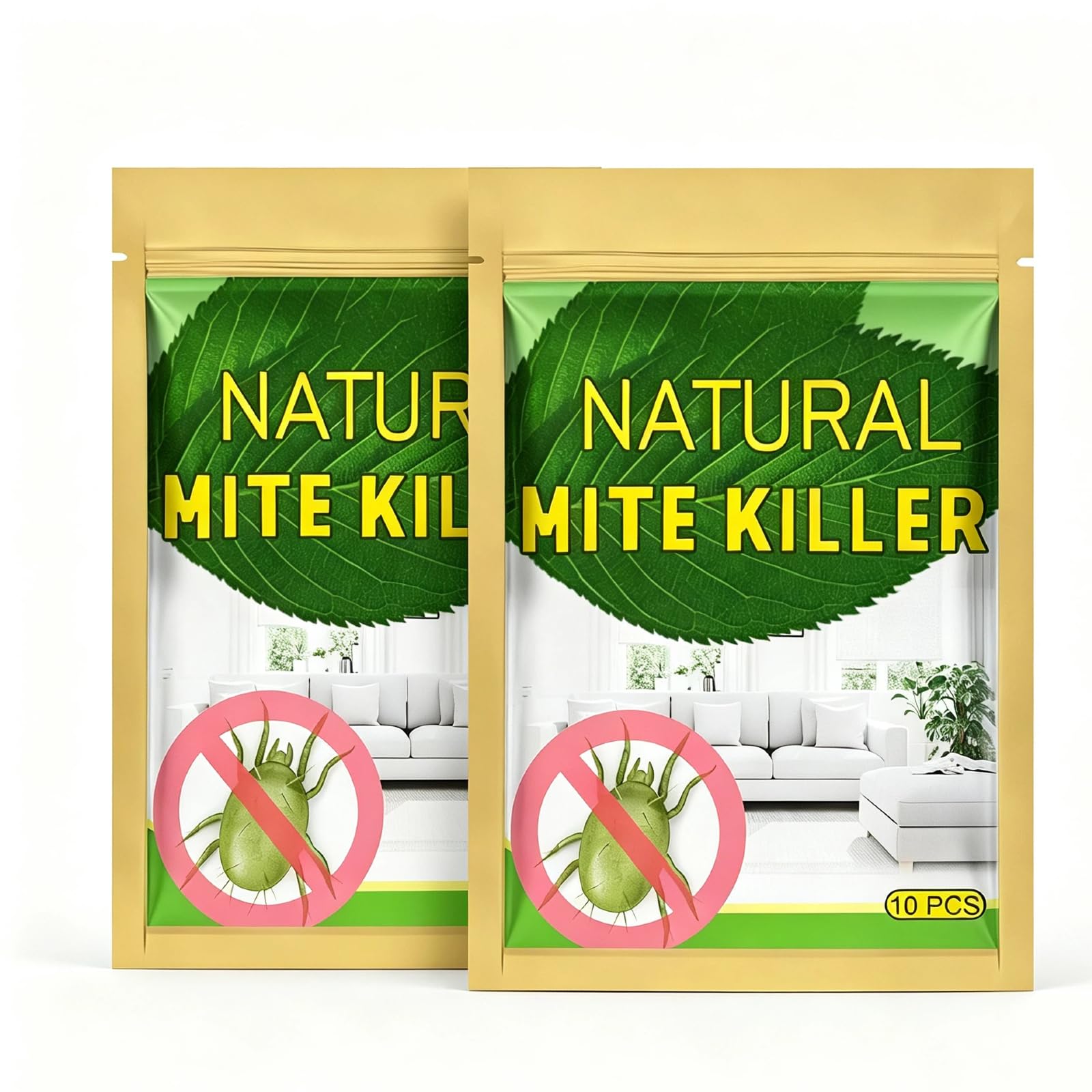 20PC Natural Dust Mite Killer Sachets, Spider Mite Killer for Plants