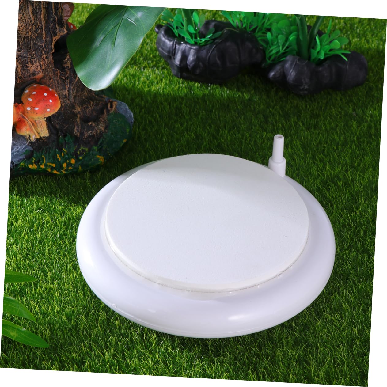 FRCOLOR Piedra Difusora De Aire para Acuario Oxigenador para Pecera Mineral Burbuja para Agua Blanco Mejora El Oxigeno para Peceras