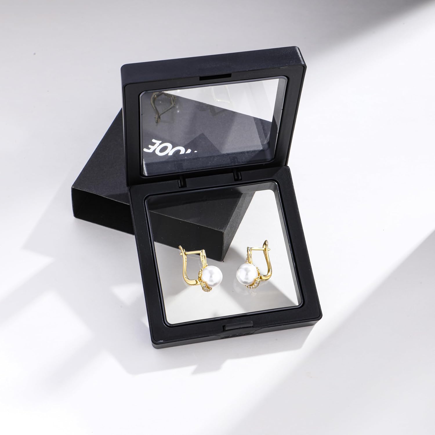 Ladies' Pearl Earrings - 14K Gold Plated/Pearl Drop-Style Fashionable Earrings - Wedding Jewelry - Suitable for Women to Wear - Image 7