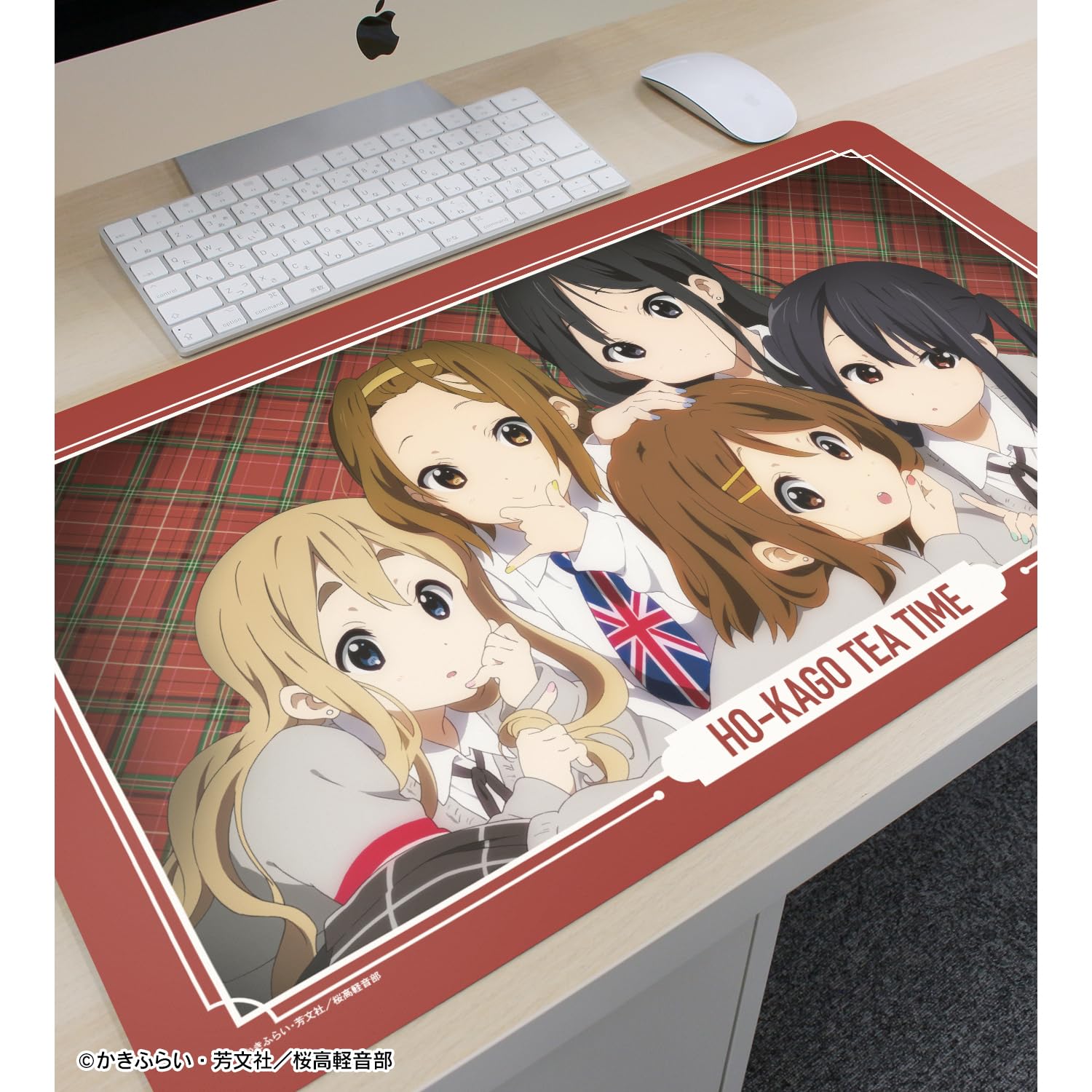 けいおん　プレイマット プレイマット】映画 けいおん！からラバープレイマットが発売