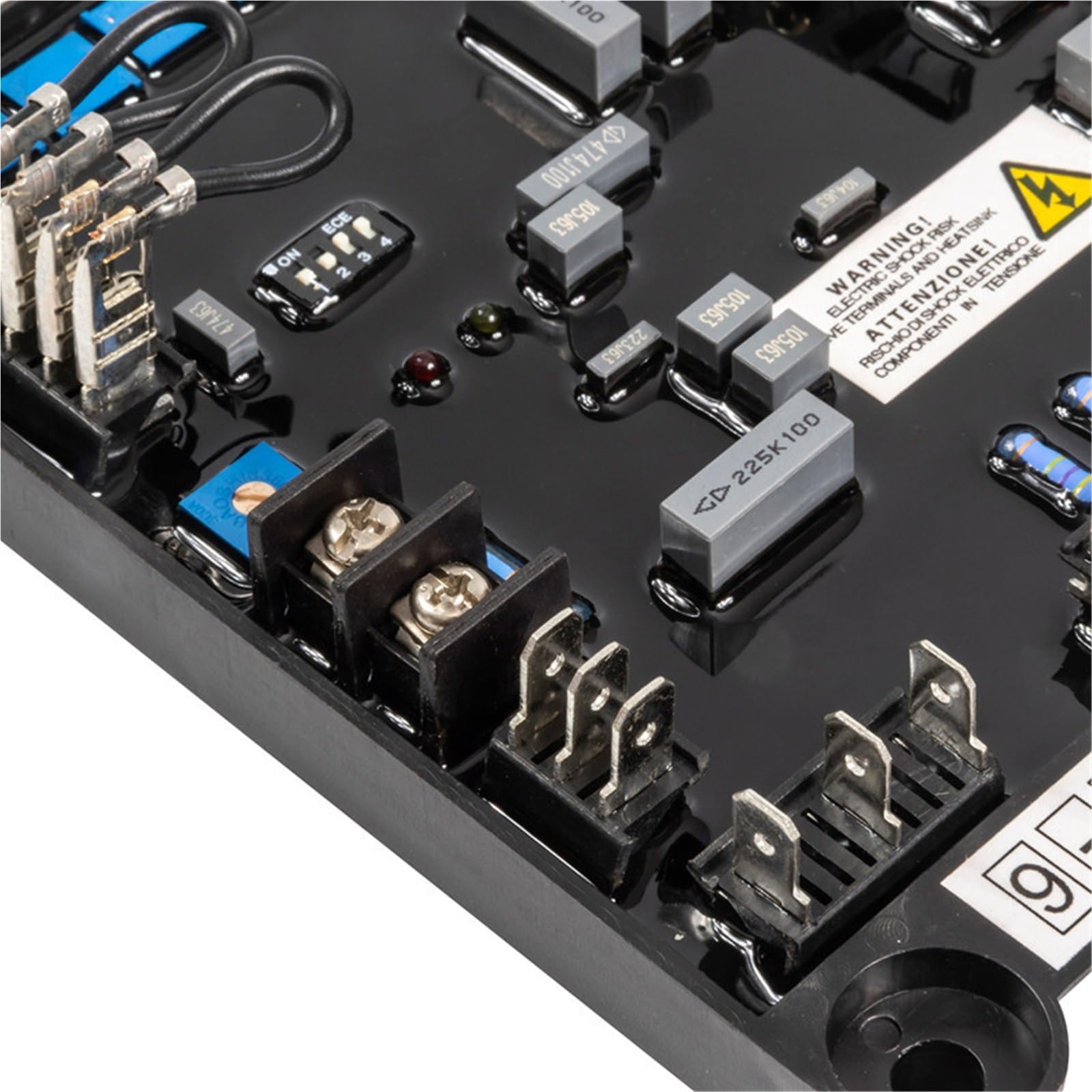 1 pz. Regolatore di Tensione Automatico stabilizzatore generatore Diesel AVR M40FA640A trifase Pezzi Ricambio(M40FA640A)