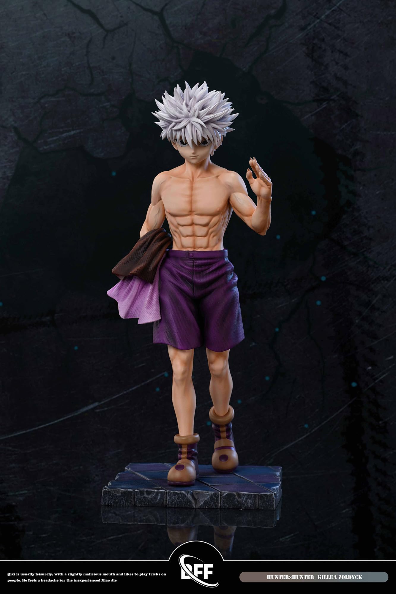 hunter×hunter キルア＝ゾルディック ガレキ ガレージキット X⑥ Amazon.co.jp: キルア・ゾルディック フィギュア 1/6スケール 塗装済み