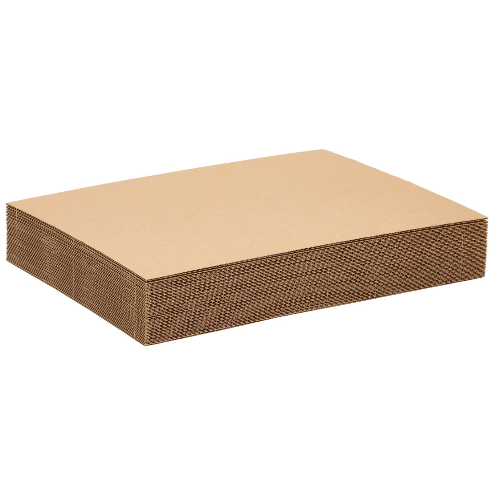 24 Sheets 8.5x11 Corrugated Cardboard Backing, Inserts for Dividers