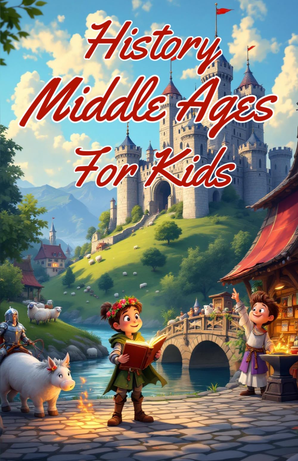 History Middle Ages for Kids: Knights, Castles, Feudalism, the Black Death, Crusades and Medieval Europe Explained for Young Readers: 22 (History Basic For Kids)