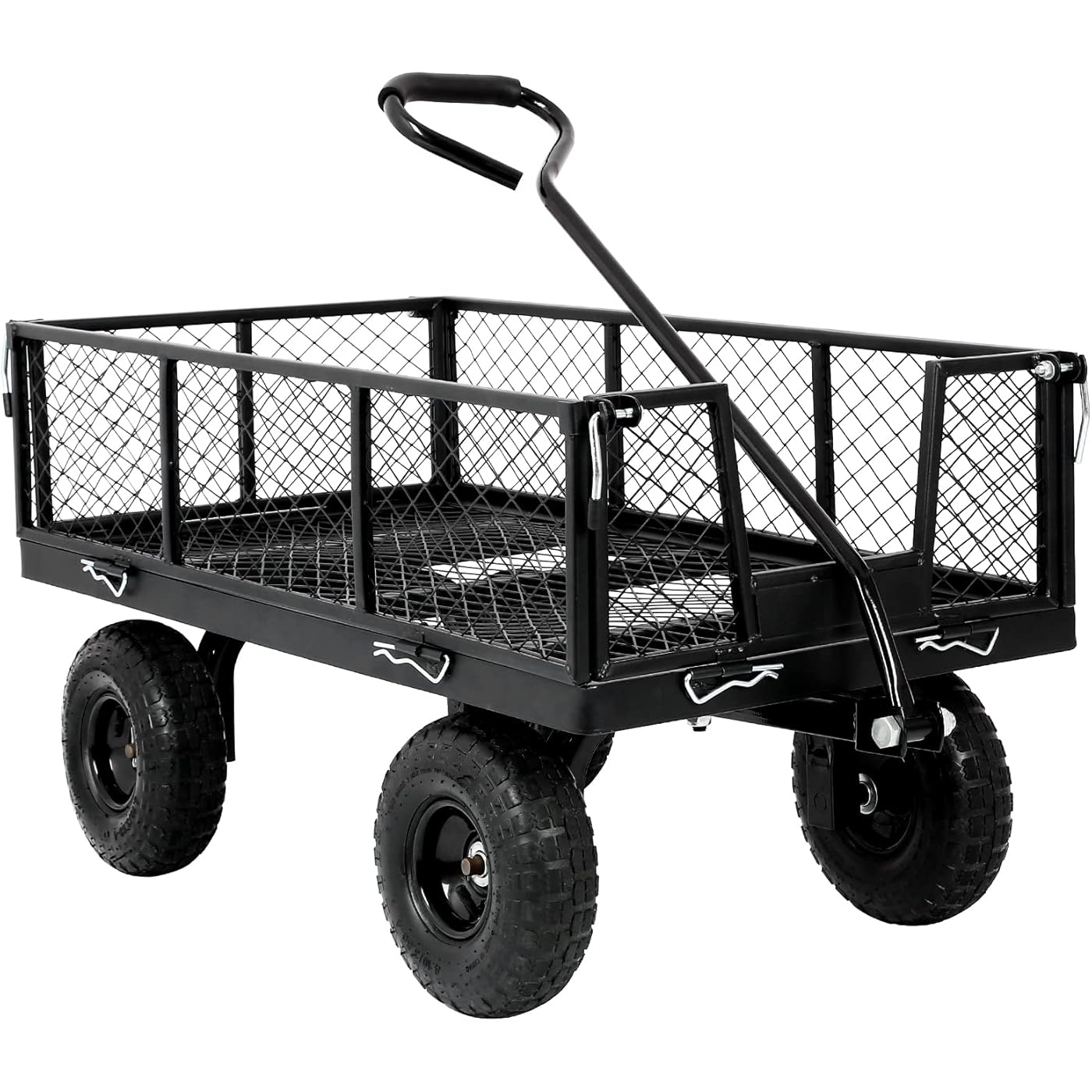 22/mo Finance BILT HARD 880 Lbs Capacity Steel Yard Garden Cart