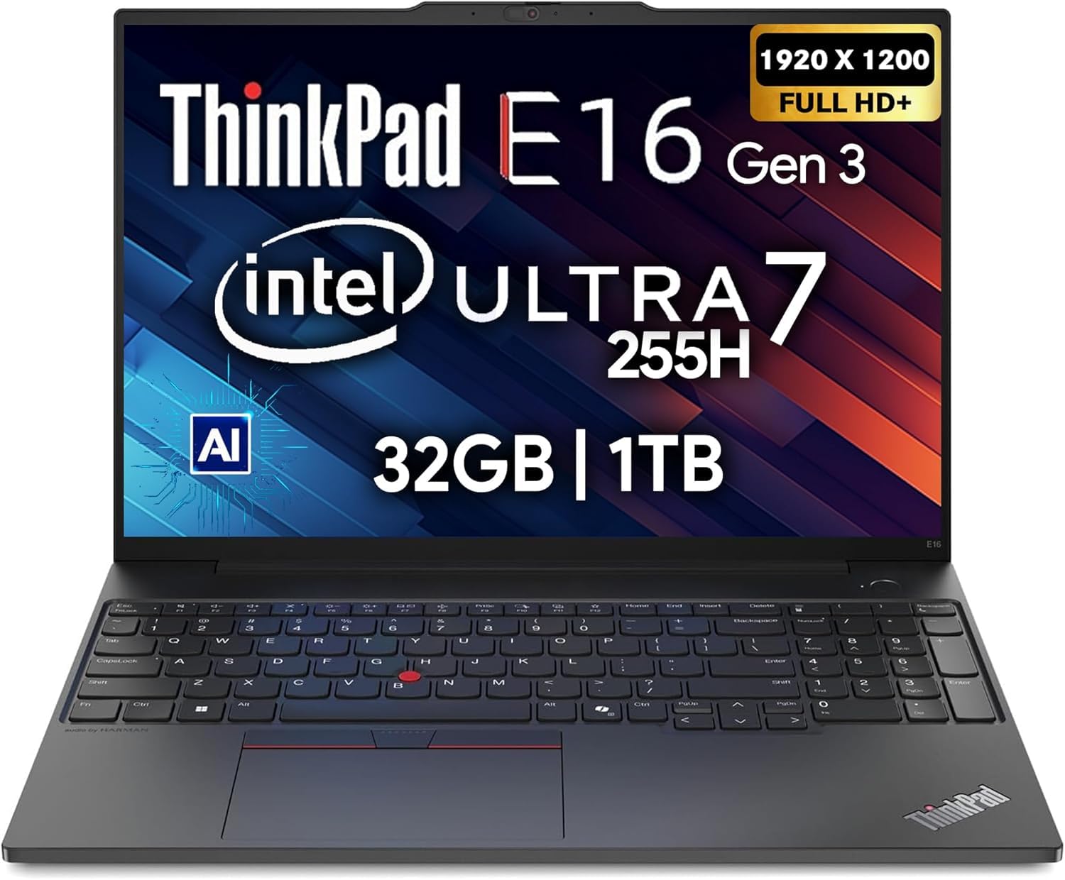 Lenovo Laptop ThinkPad E16 Gen 2 40.6 cm FHD+ Business AI, Intel