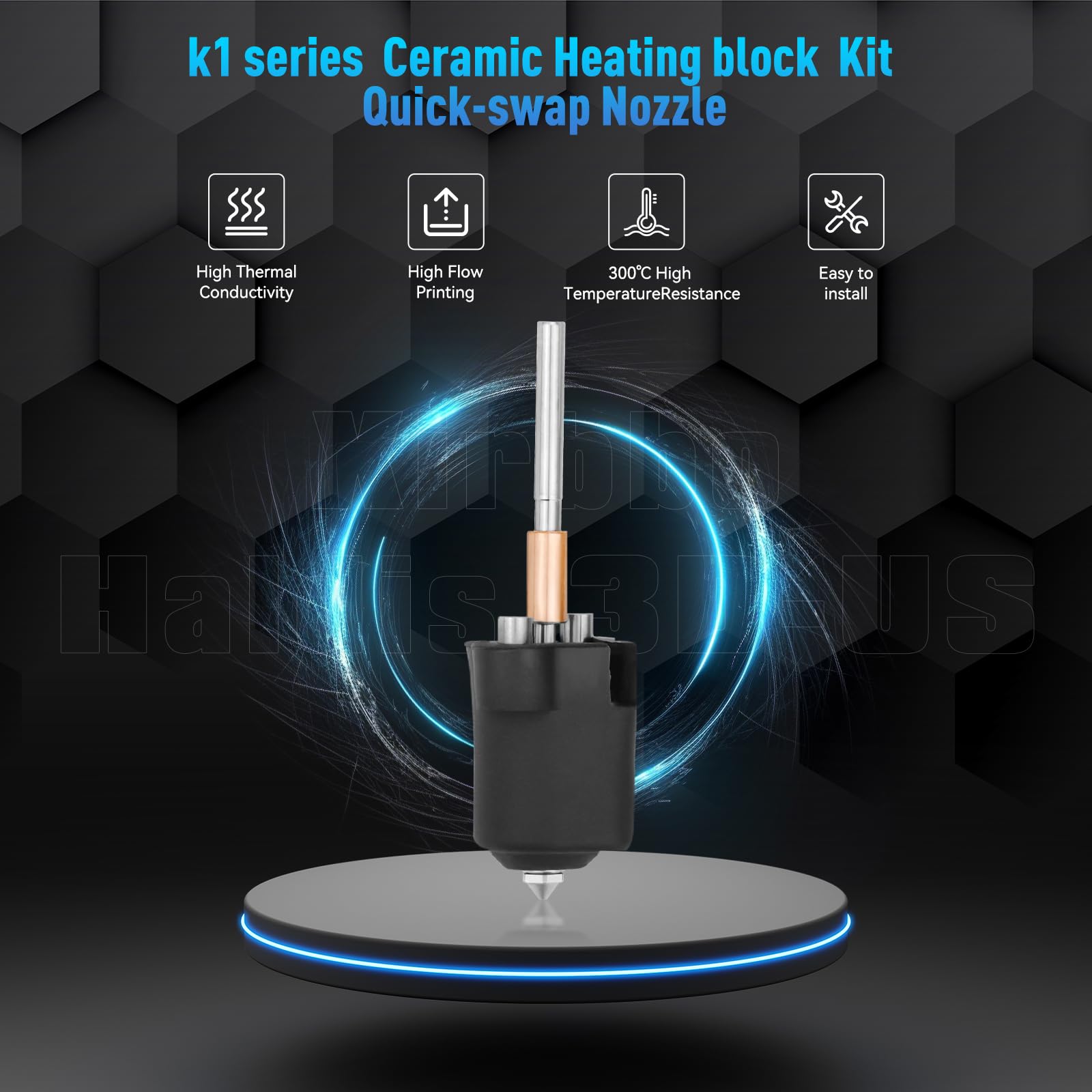 Amazon.co.jp: 3Dプリンター Hotend k1 K1c セラミックホットエンド