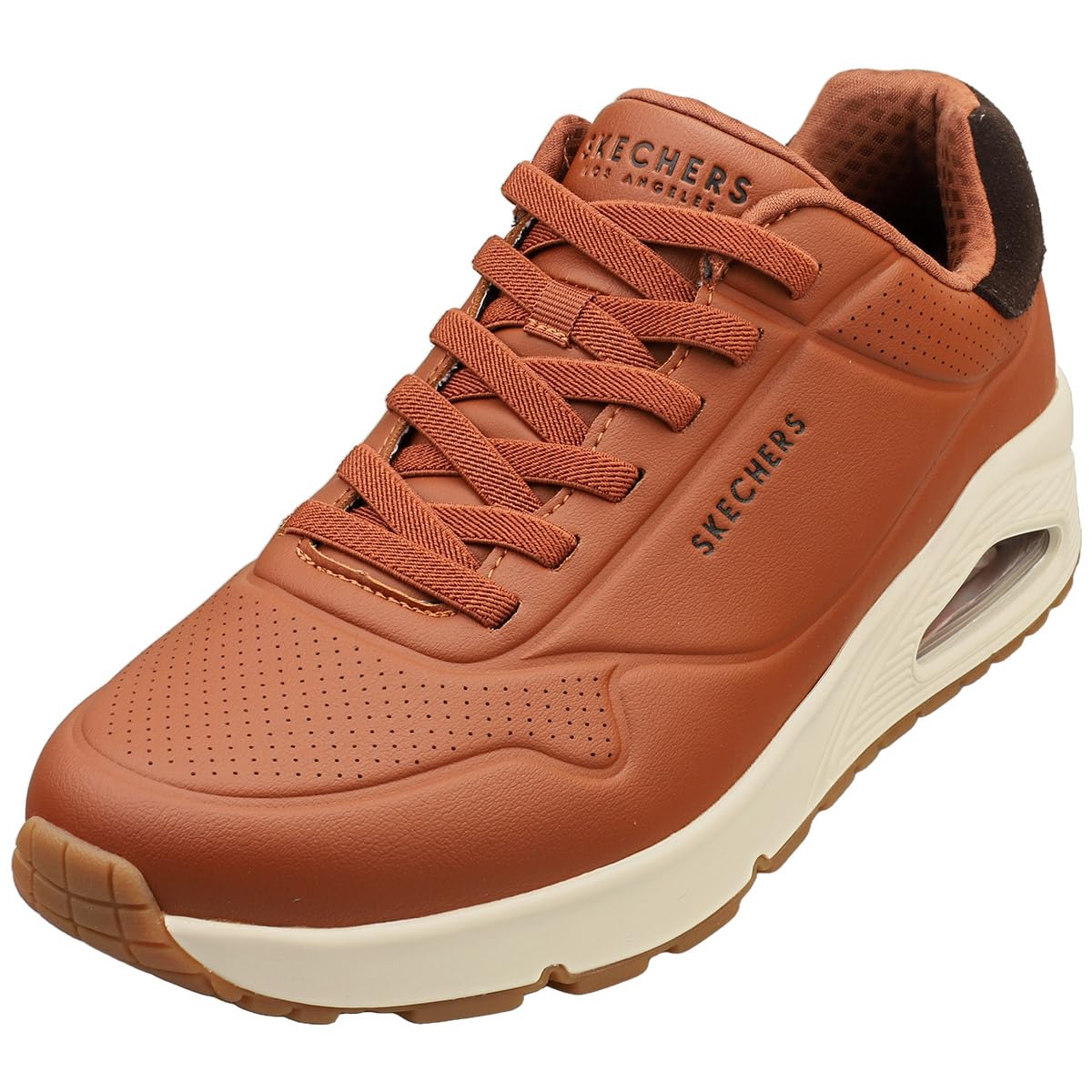 Skechers Sneakers da Uomo, Marrone, 46 EU
