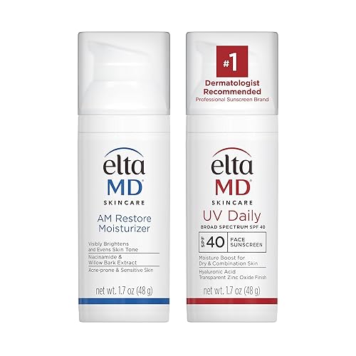 EltaMD - Protector solar facial para uso diario con protección UV de amplio espectro SPF 40 para piel normal y mixta, 1.7 onzas