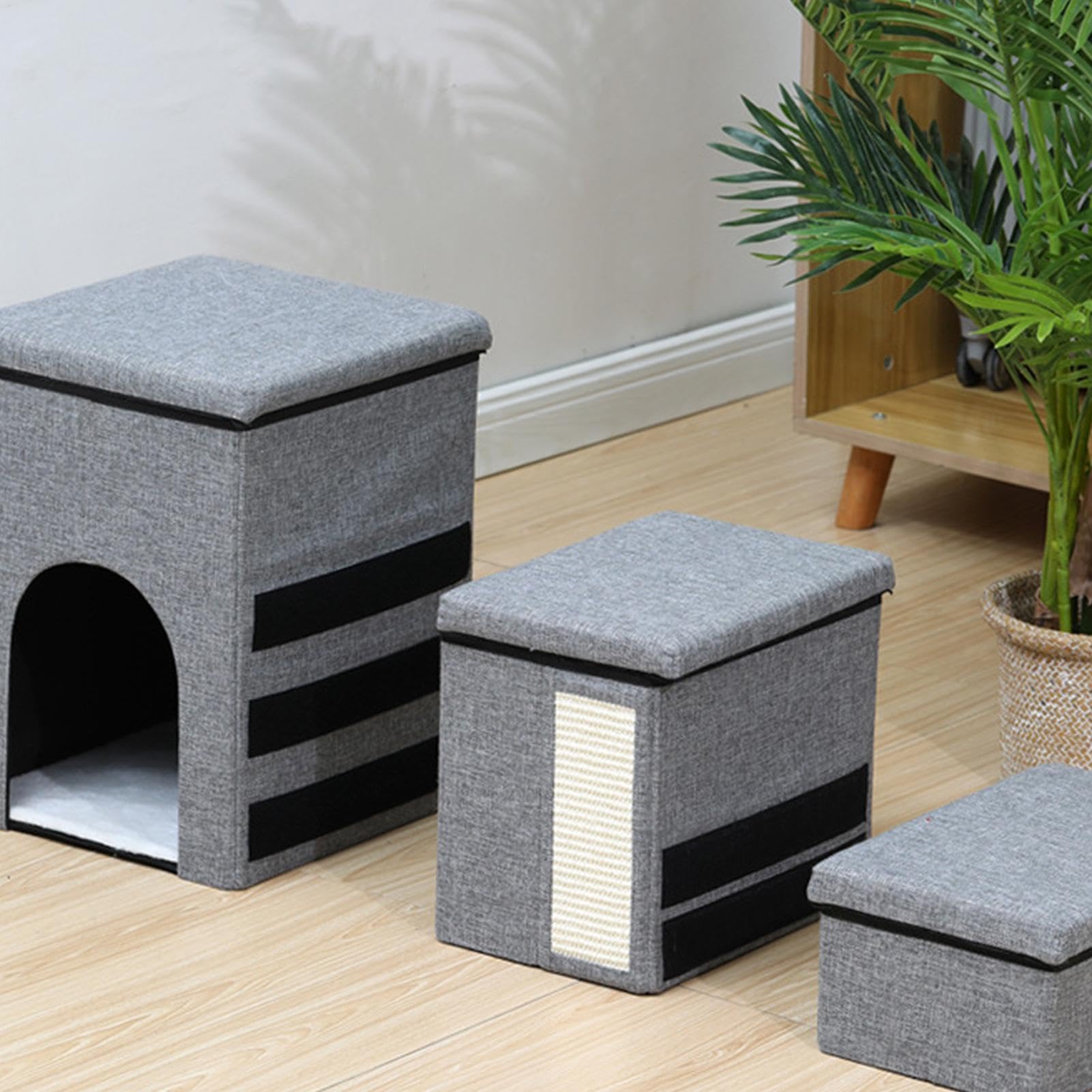 Scale Per Cani Con Contenitore, Gradini Per Cani Per Letto - Organizer Per