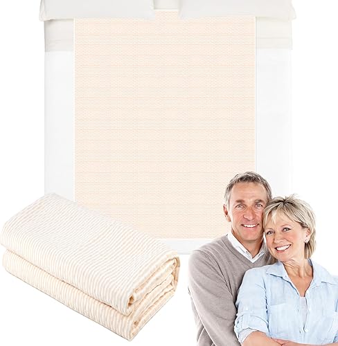 Extra Large Bed Pads Washable Waterproof 3XL-60"x47",5 Layer Comfort Soft Reusable Oversized Incontinence Bed Pads for Adults,Seniors,Heavy