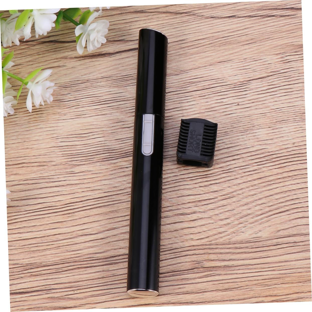 Women's Electric Eyebrow Trimmer Razor, Lightweight Black Facial Shaver