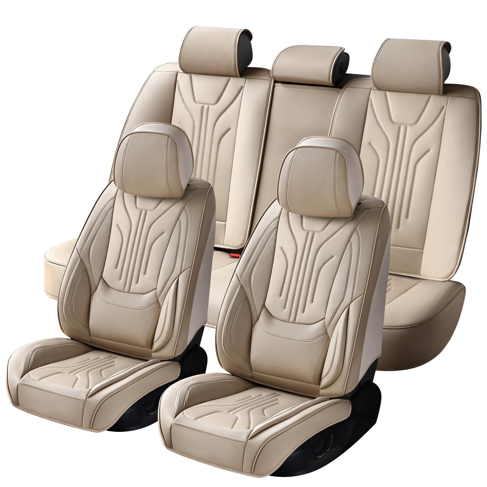 Cozeyat 2-Piece Car Seat Covers - Universal Fit For Most Cars, Trucks, SUVs, Protects From Spills & Wear