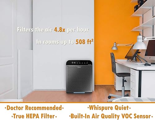Miniatura 4 de Purificador de aire con filtro HEPA Whirlpool Whispure, WPPRO2000M, 120 volts