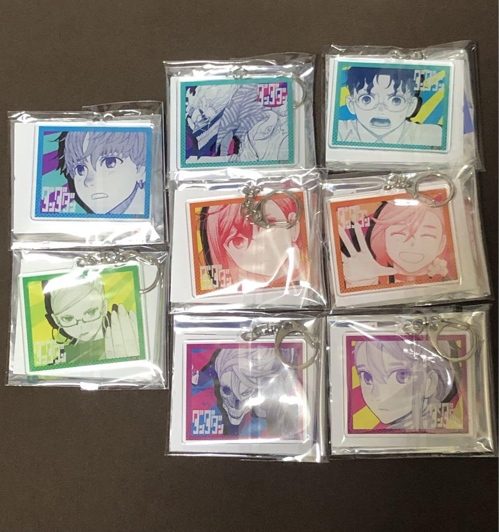 Amazon.co.jp: ダンダダン アクリルキーホルダー 全8種セット 原作絵  