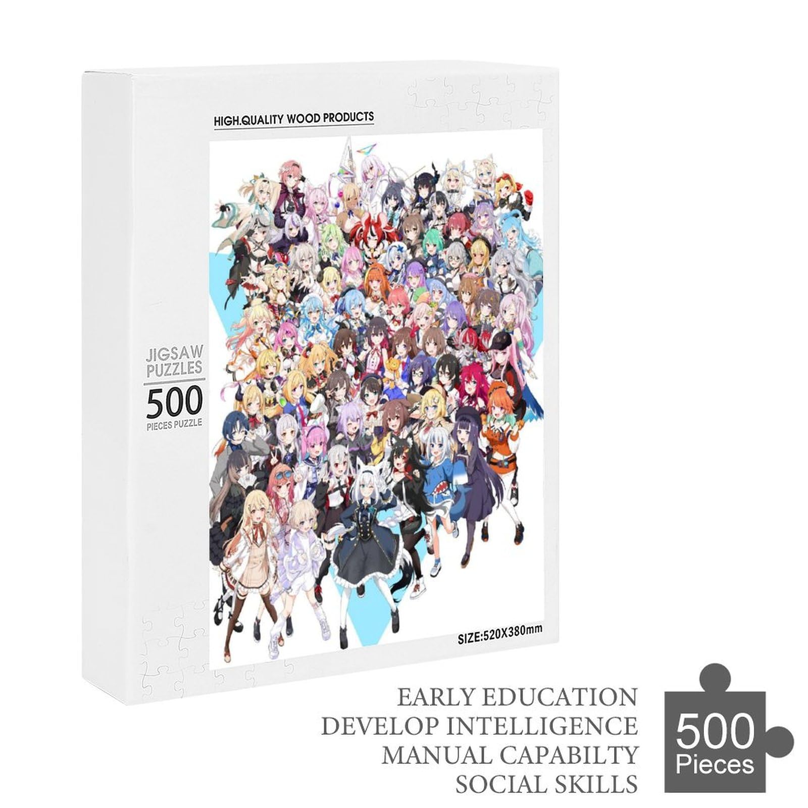 Amazon | VTUBER ホロライブ64 ジグソーパズル パターン