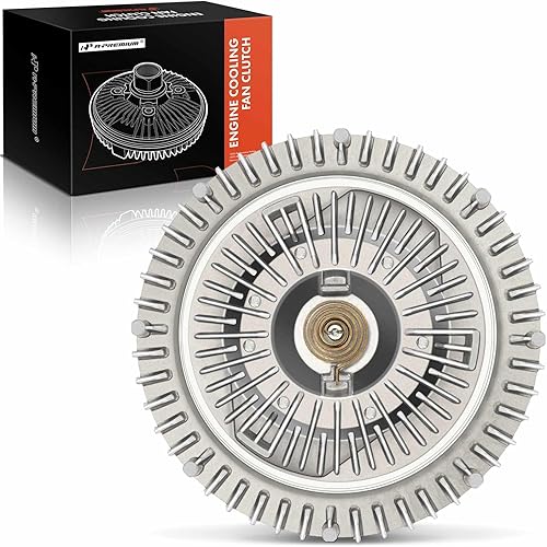 A-Premium Reemplazo del embrague del ventilador de refrigeración del motor para Jeep Grand Cherokee 1999-2004 Liberty 2002-2007 Dodge Ram 1500 2500