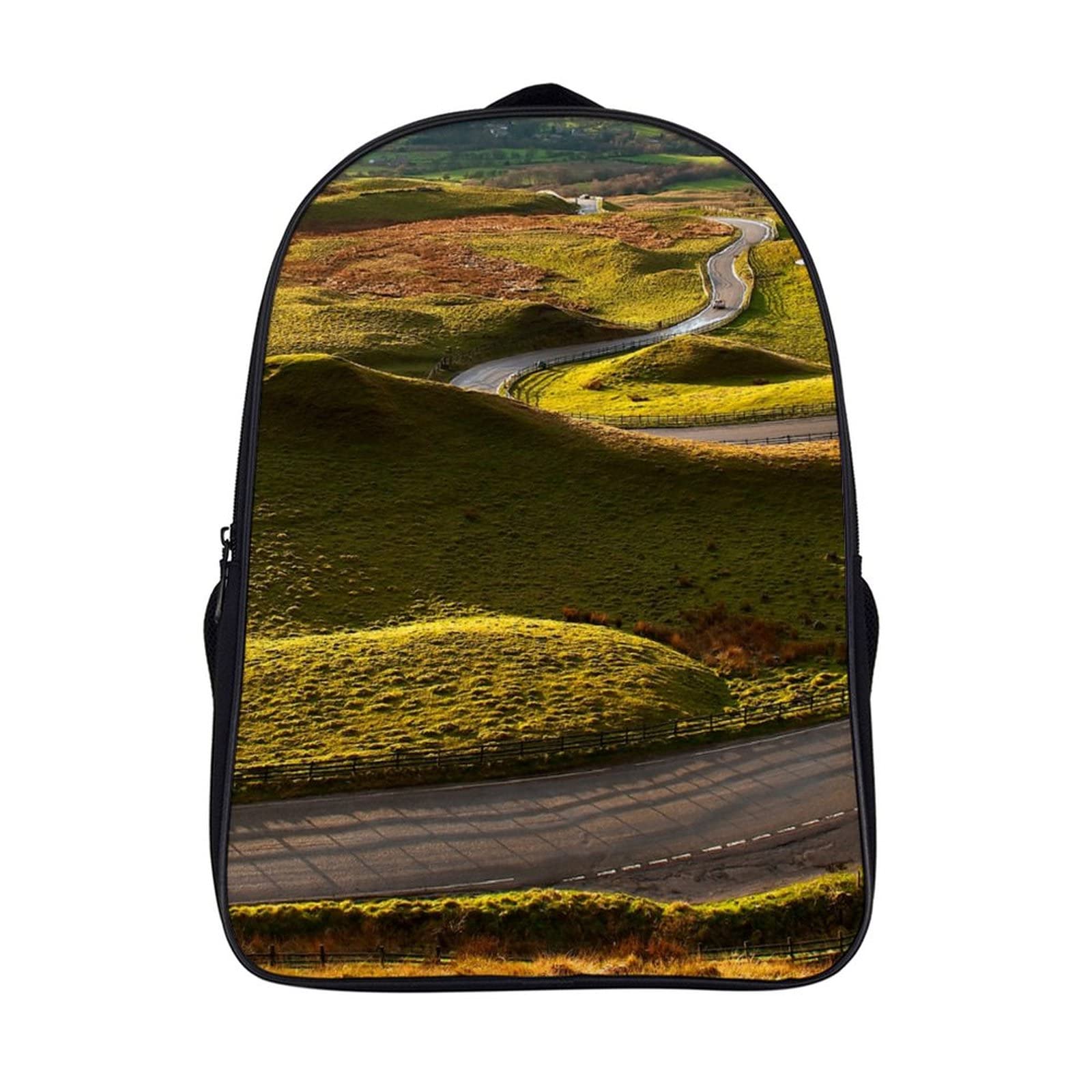 Mochila genial de moda para adolescentes con amplio compartimento moderno 7