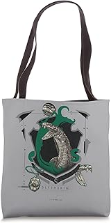 Harry Potter Slytherin Shield Realistic Serpent Tote Bag