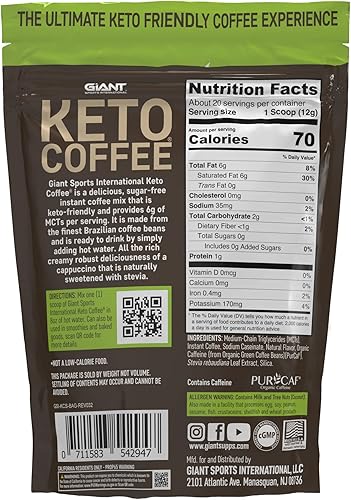 Miniatura 6 de Pastel de queso Keto y café Keto Giant Sports