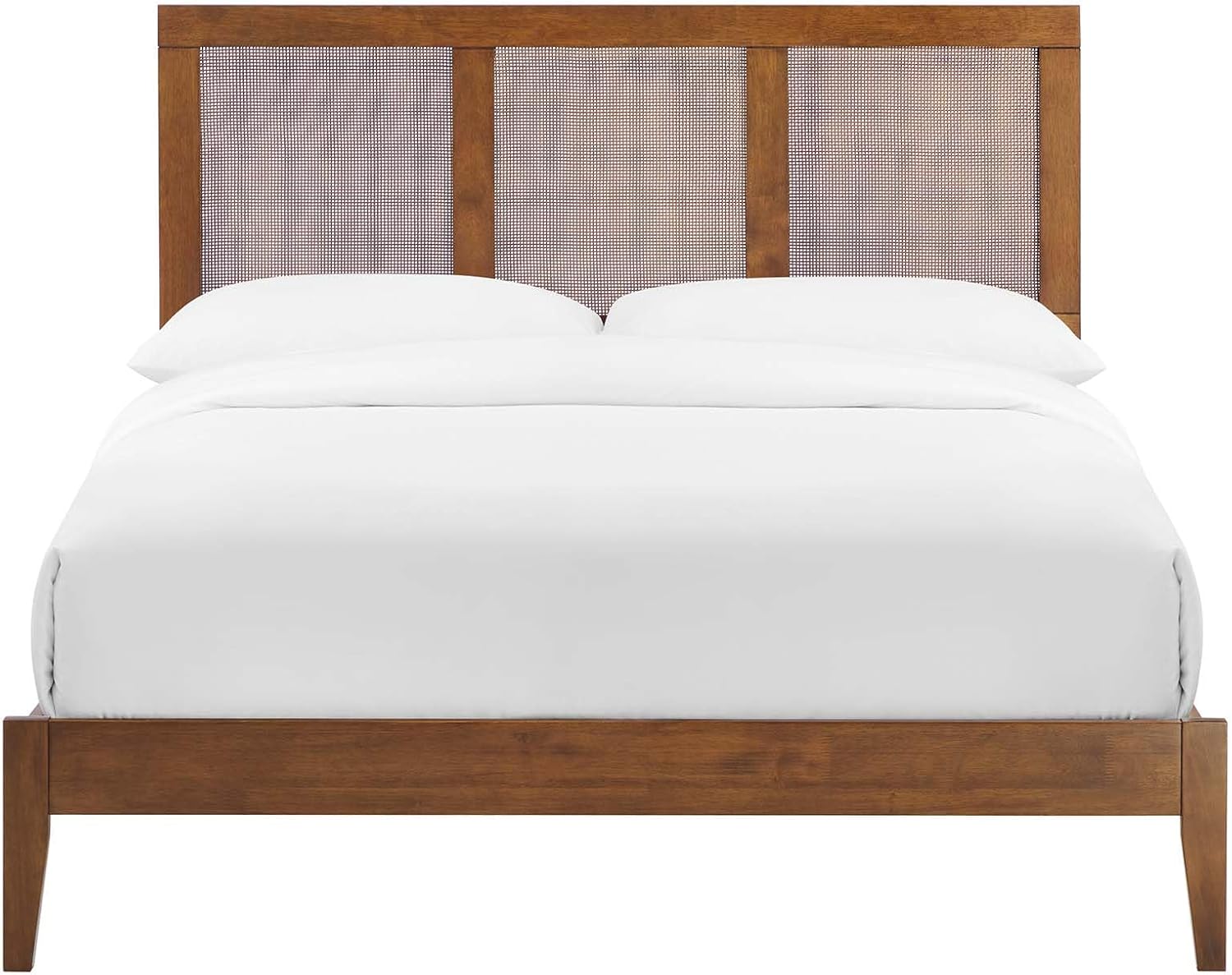 Modway Sirocco Platform Bed, Full, Walnut