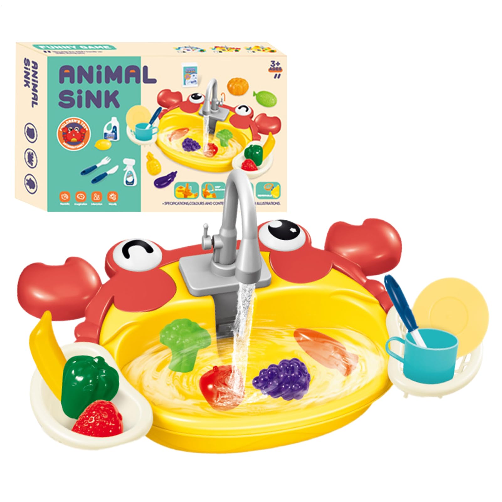 Robinet électrique pour oiseau et baignoire perroquet avec jouets de bain