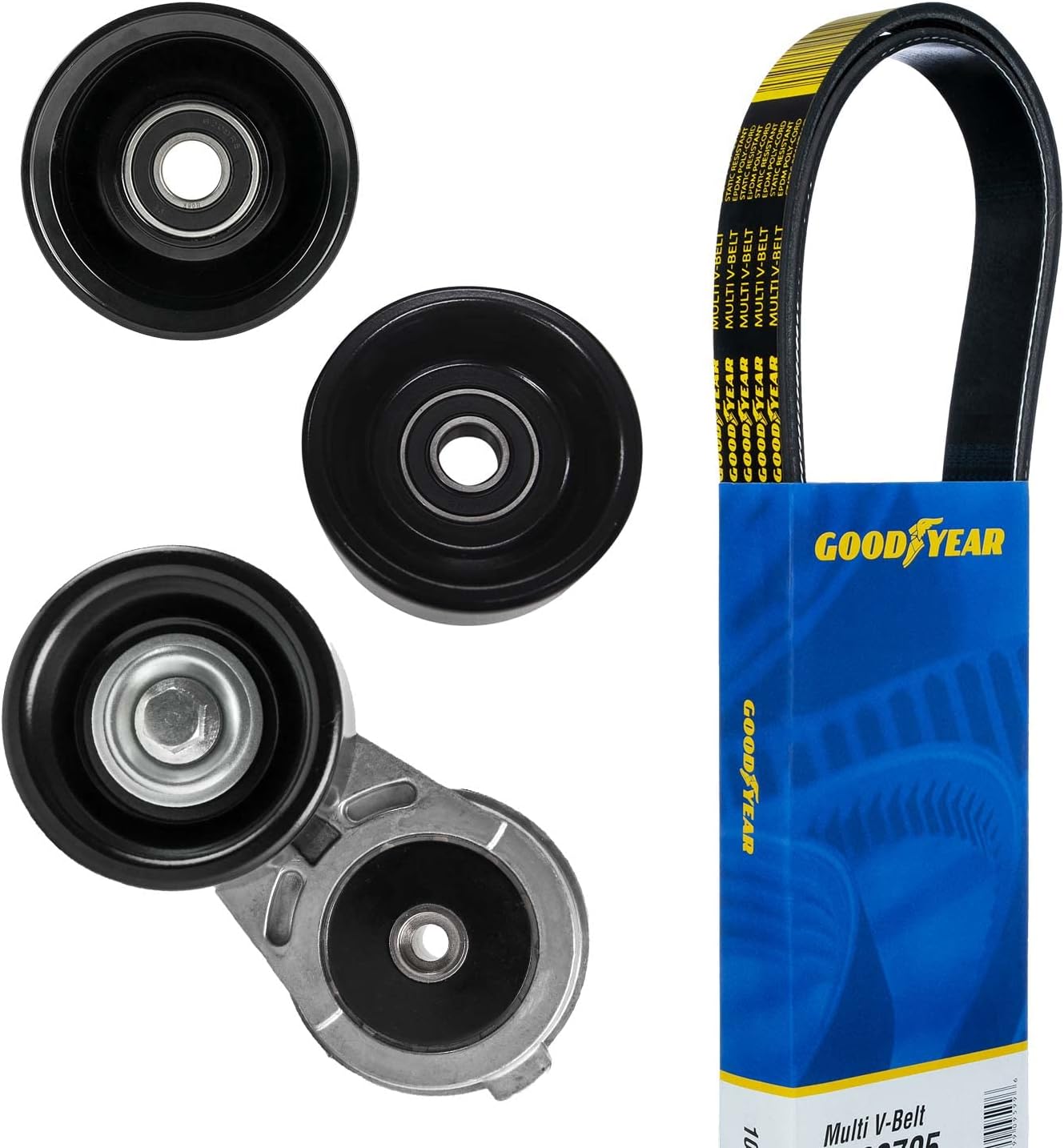 Goodyear 3025 Serpentine Belt Drive Component Kit