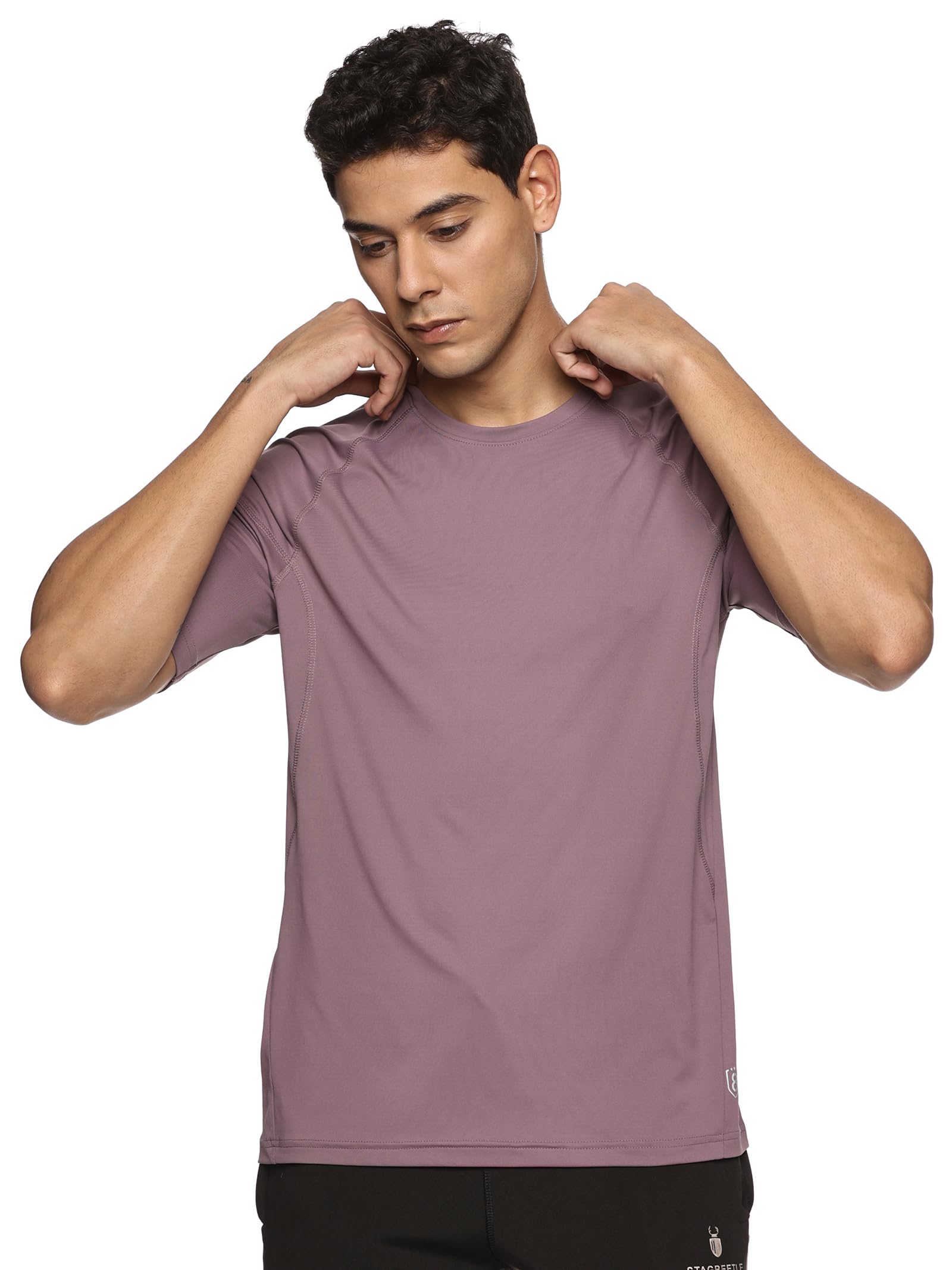 DOMIN8 Men Breathable Quick Dry Regular Fit Sports T-Shirt | Stylish Tshirts for Men | Soft & Comfortable Tshirts for Men | Tshirt for Gym, Running-picture-57