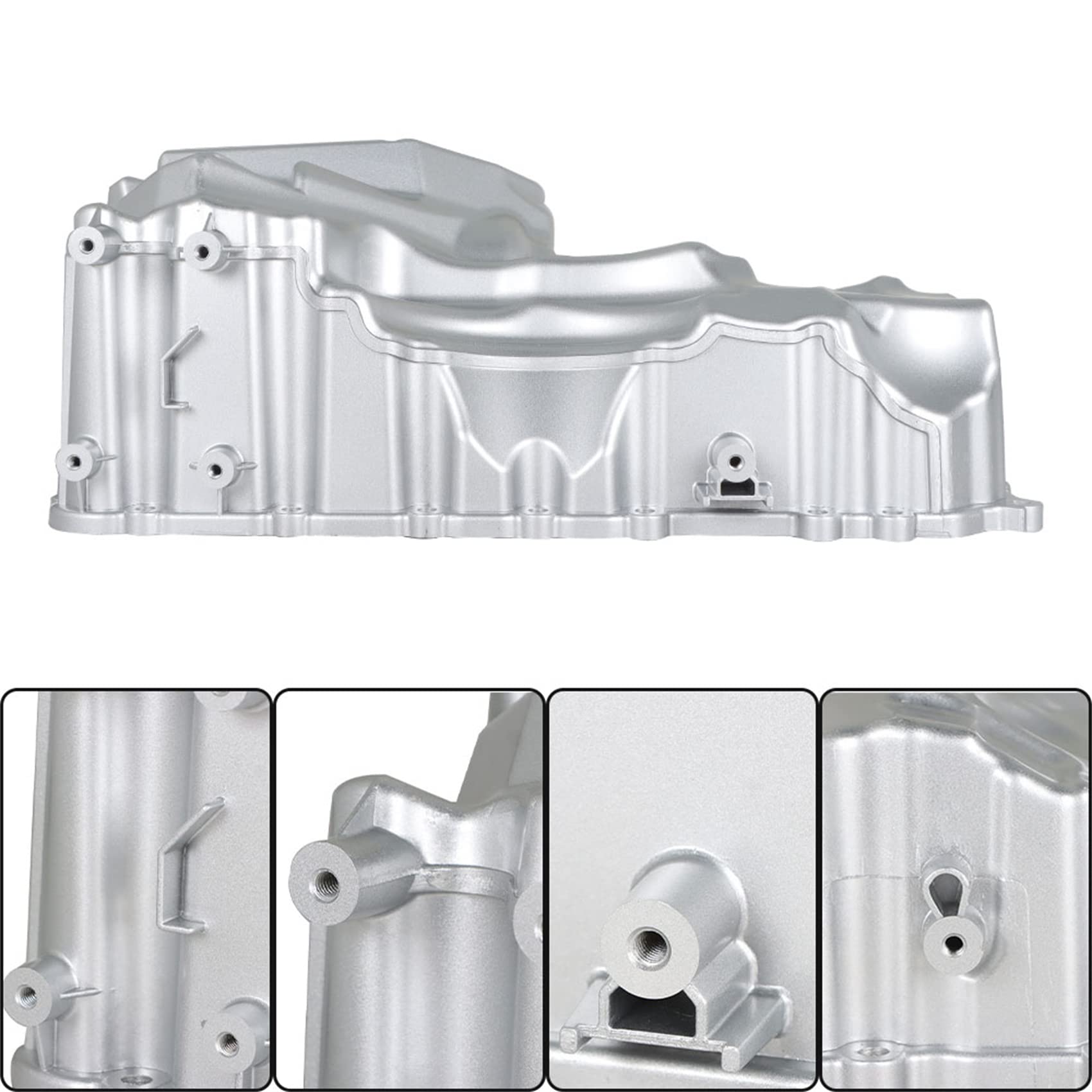 MITZONE Aluminum Oil Pan For BMW N20 N26 2.0L – Fits 2013-2018 328i, 528i, X1, Z4