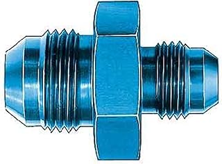 Aeroquip FCM2048 Blue Anodized Aluminum -04AN to -03AN Union Reducer Adapter