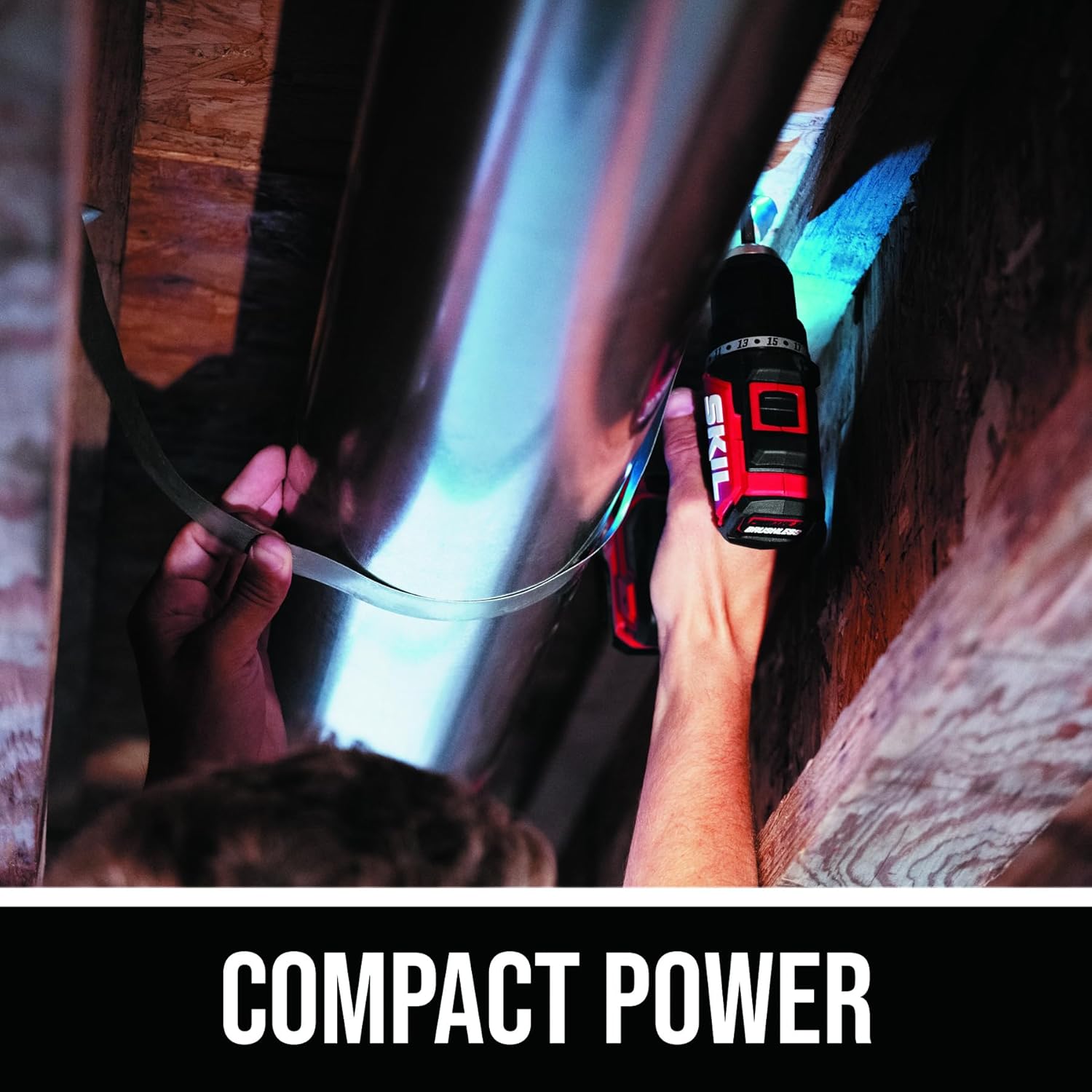 SKIL 12V Brushless Cordless 1/2-Inch Compact Drill Driver Kit Including 2.0Ah USB-C Battery and 20W Charger - DL6290A-11 - Image 2