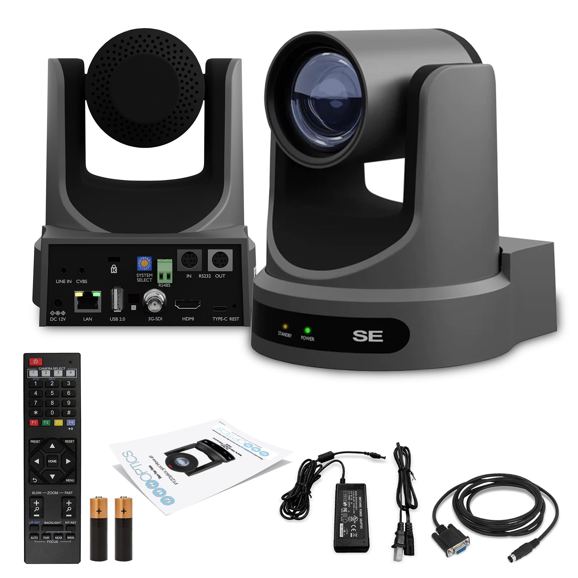 Amazon.com : PTZOptics Move SE SDI/HDMI/USB/IP PTZ Camera with 12x