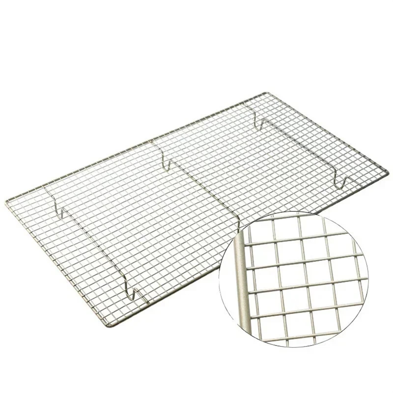 Grille en fil d'acier pour surélever vos plats au four et réussir vos pizzas