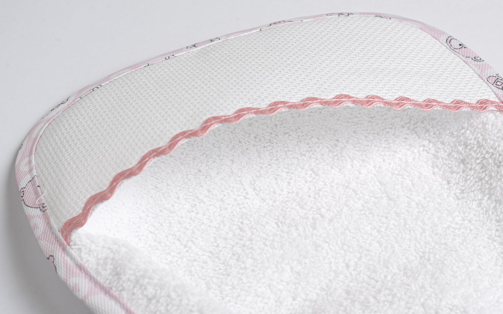 Bavaglini Rettangolari da Ricamare Set 3 Spugna bianca 385 g/m² Tela Aida 55 fori 24x20 cm