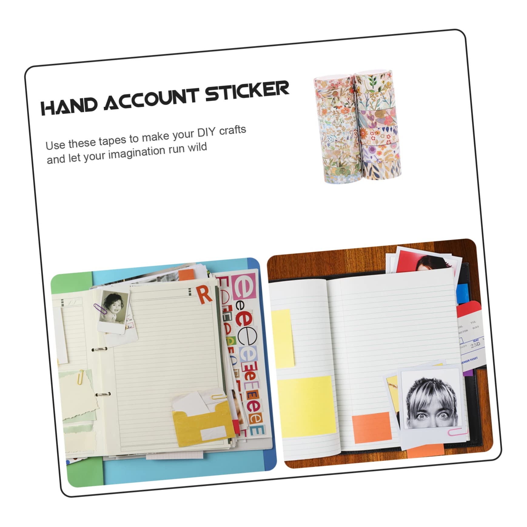 NUOBESTY 54rollen Washi Klebebänder Dekorative Tapes Für Scrapbooking Planner Und Journaling Leicht Abziehbar Und Wiederverwendbar Für Kreative Bastelprojekte