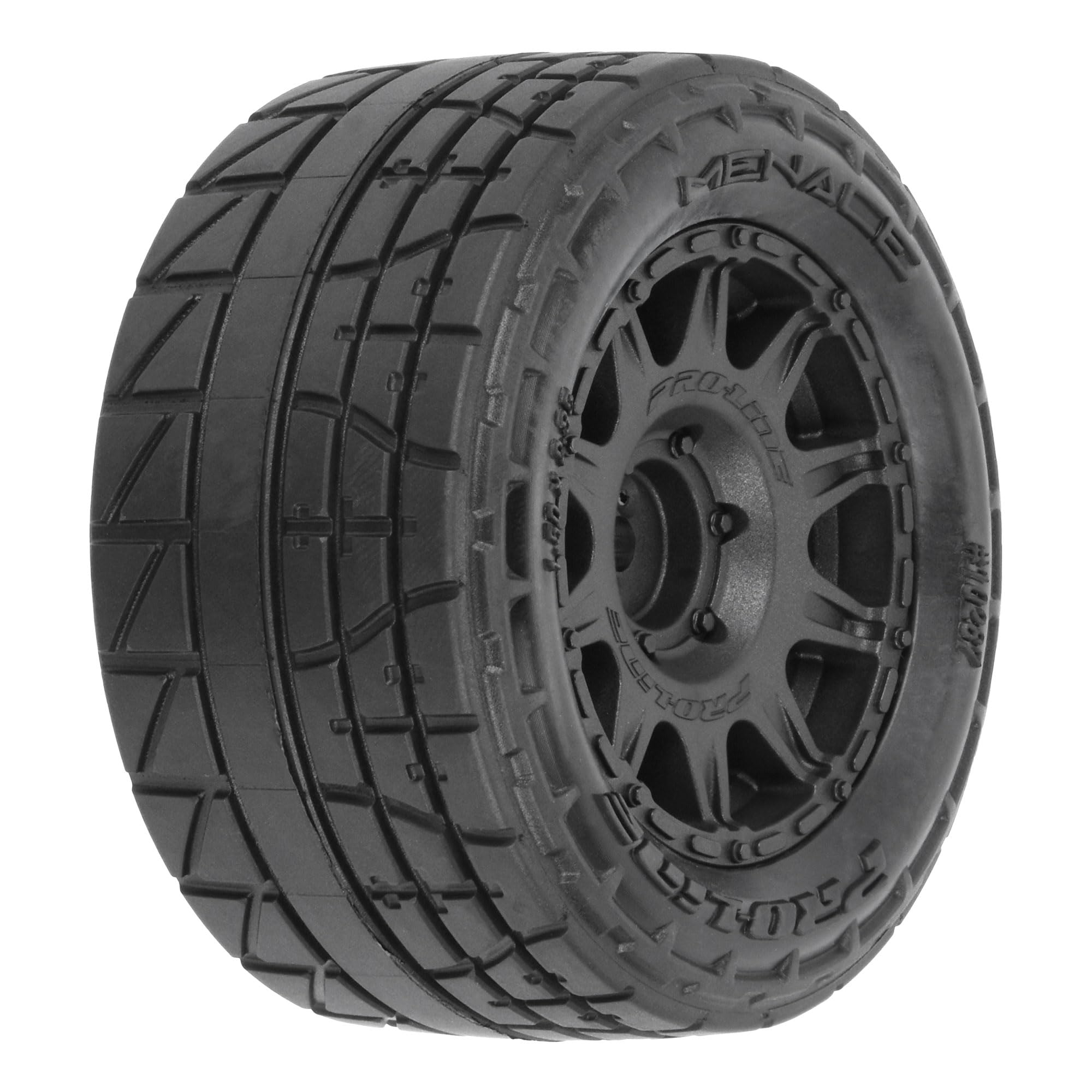 ARRMASENTON 4WDローラー シャーシ メカなし カスタムベースに最適 Amazon.com: Pro-Line Racing Menace F/R MTD 12mm Black Raid for