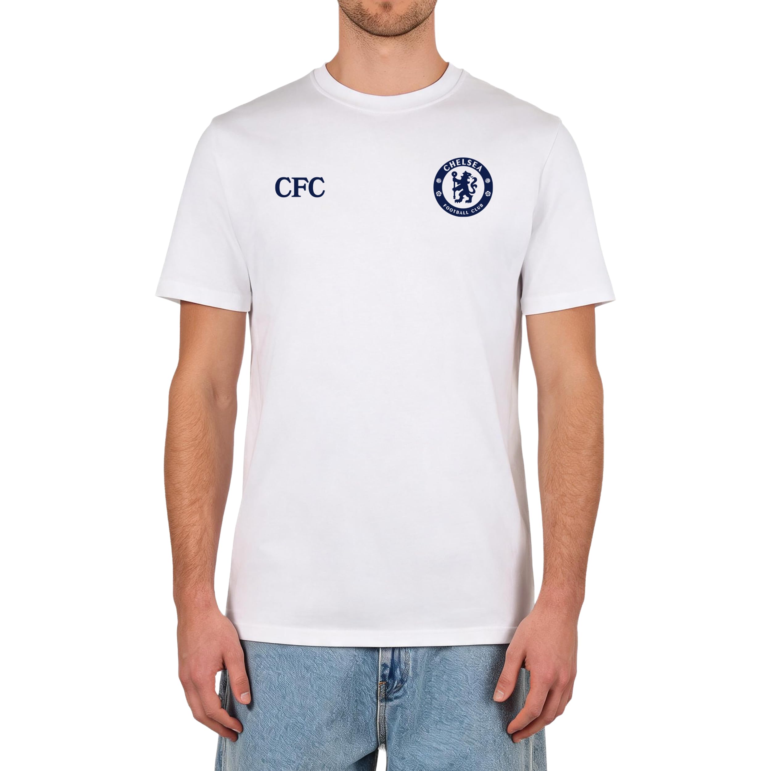 Icon Sports Official Chelsea FC Cotton T-Shirt - Unisex Adult โ image 1