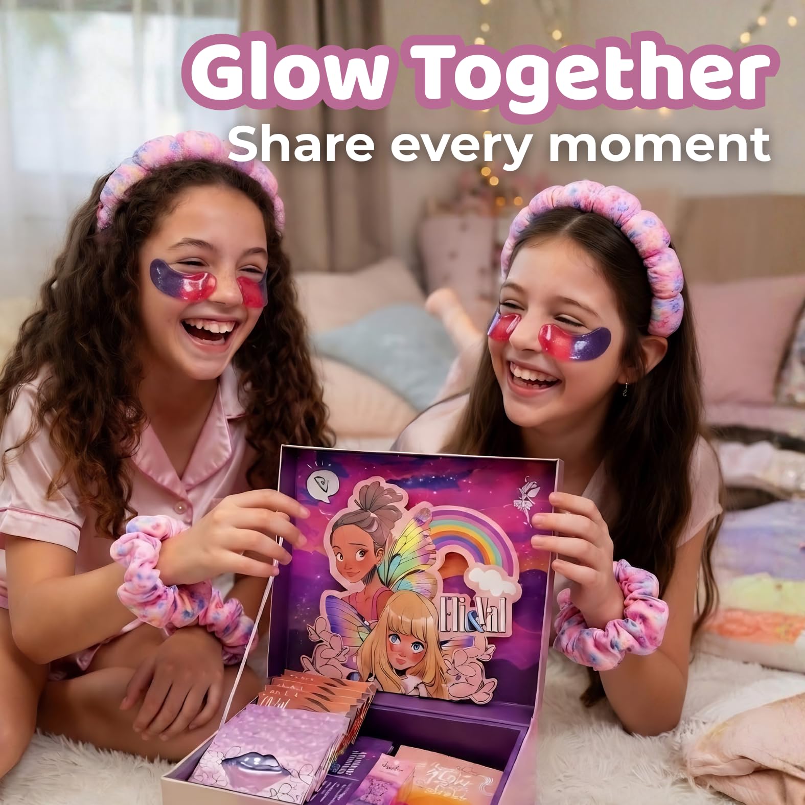 Tween Gift Box for Teen Girls with Skincare and Self-Care Essentials