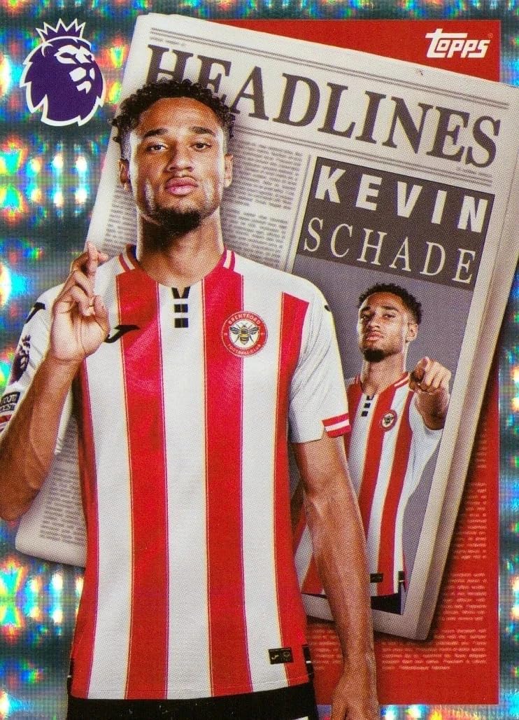 Premier League 2026 Kevin Schade Headlines Trading Card
