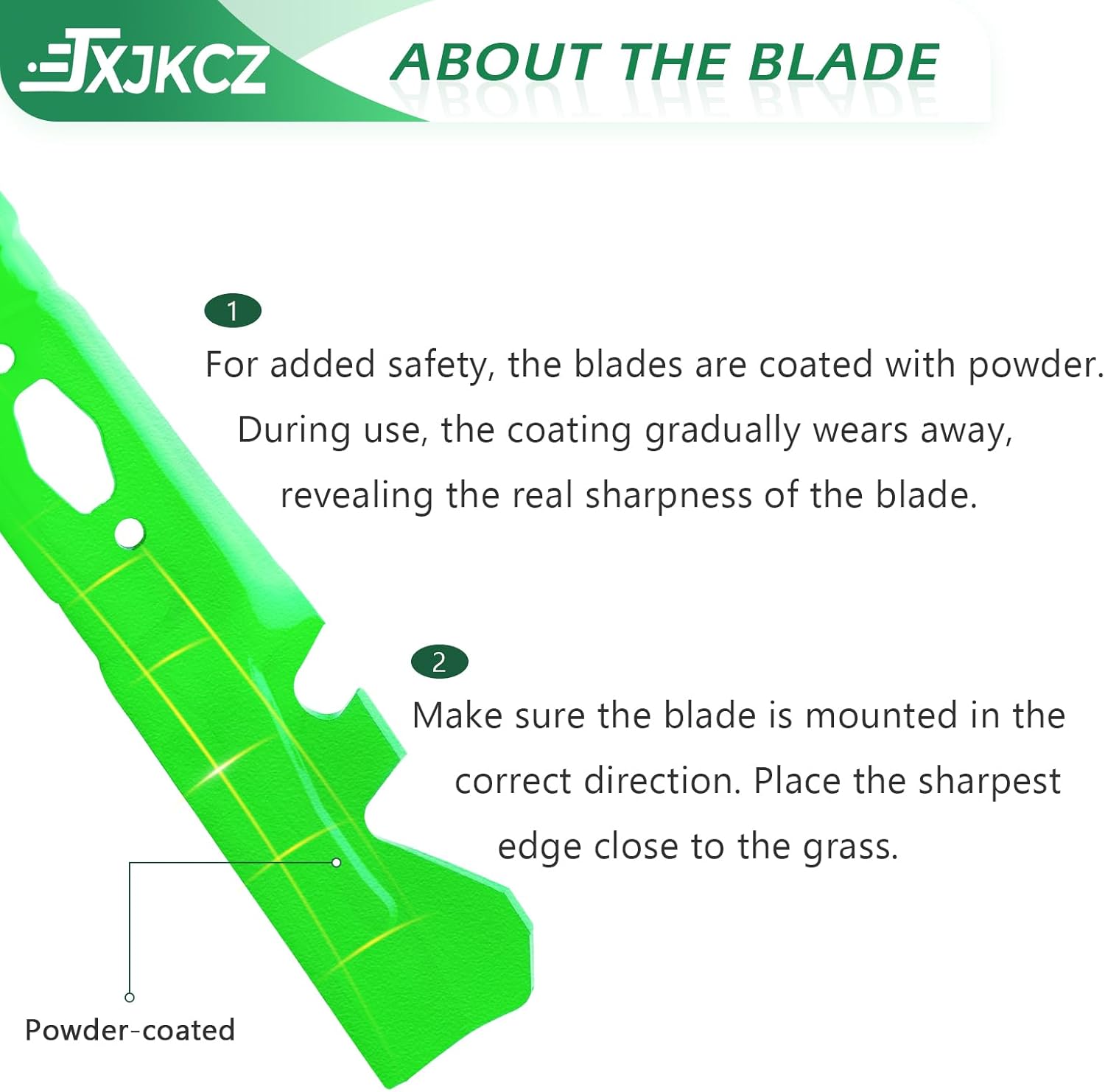 (3 Pack) 742P05094-X Lawn Mower Blades Fit for 50" Deck Cub Ca d et M TD Troy B ilt XT1-LT50 ZT1-50, Replaces OEM 742-05094-X (Toothed Mulching)