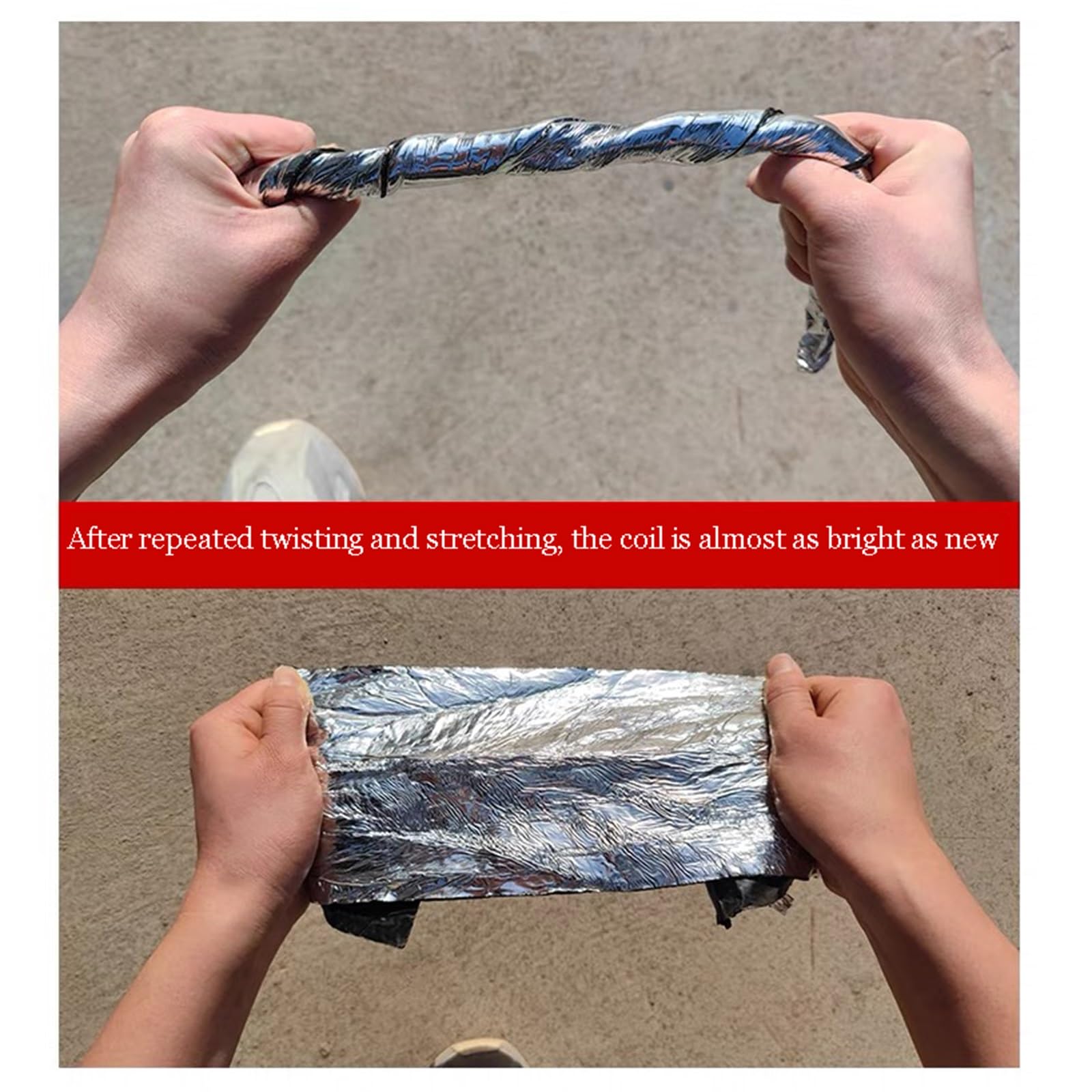 Rollo de membrana impermeabilizante autorreparable, material flexible de asfalto para parpadear, tuberías, sellado de grietas (1 m x 4 m)