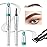 Eyebrow Microblading Pen with 4 Point Brow Pen Lift & Snatch Microblading Long-Lasting Waterproof Natural Eyebrow Hair (Reddish Brown)