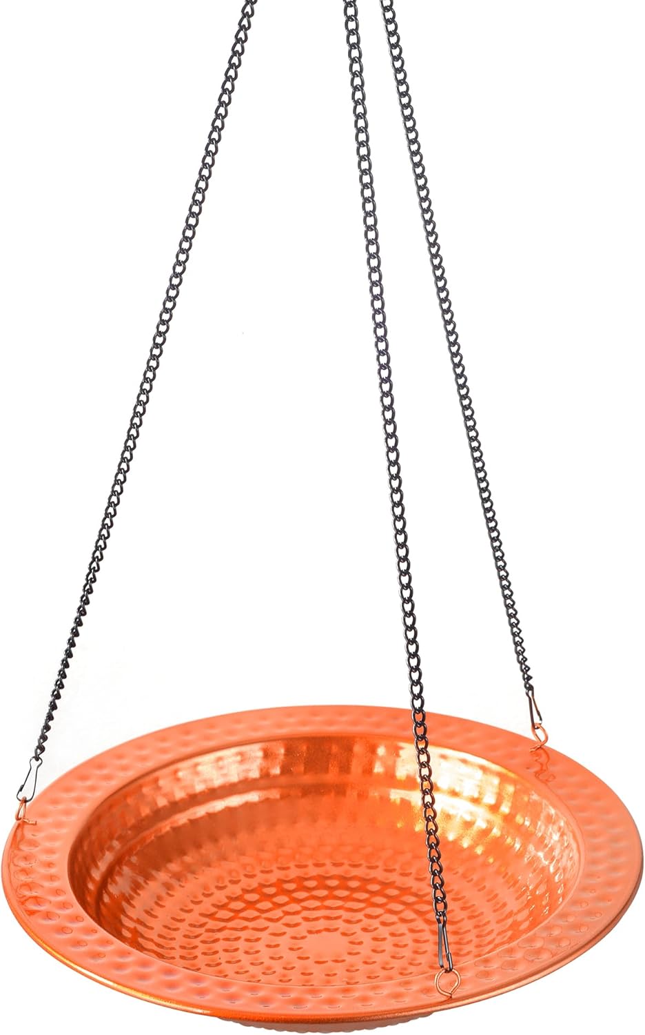 YADOOLIFE Hanging Bird Bath Bowl for Outside, HandHammered