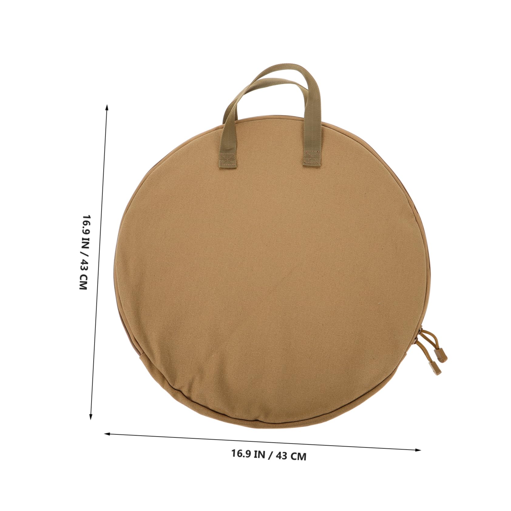 Luxshiny Outdoor Cooking Essential Cast Iron Skillet Storage Bag Grill Pan Camping Bag Nonstick Pan Organizer Compact