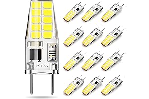 SHINESTAR 12-Pack G8 Led Bulb Dimmable: Enhance Your Lighting