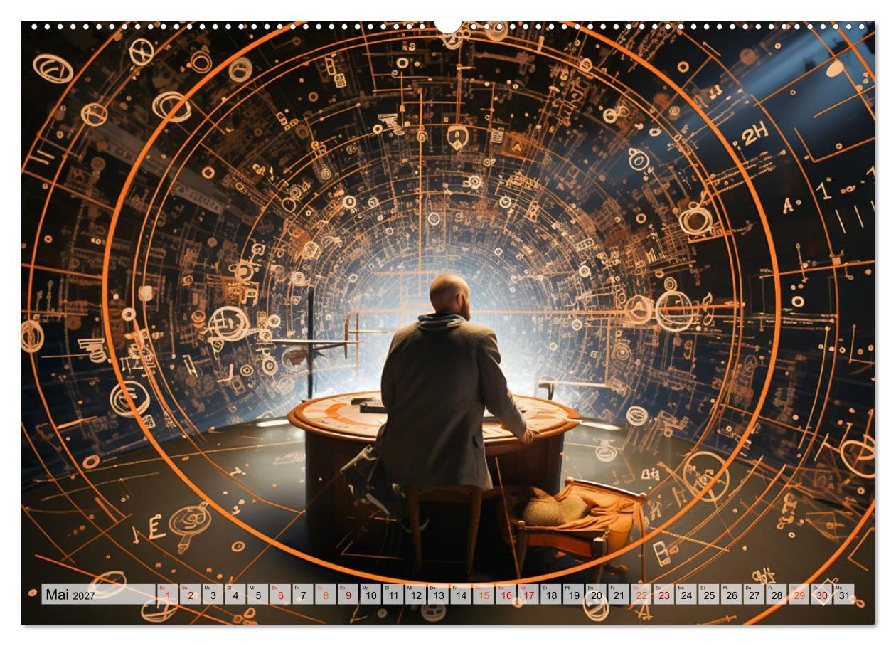 CALVENDO - Universum der Wissenschaften (Wandkalender 2027 DIN A2 quer), Monatskalender: Sie haben ihn gefunden, den einzigartigen Wandschmuck für ihr zu Hause oder ihr Büro.