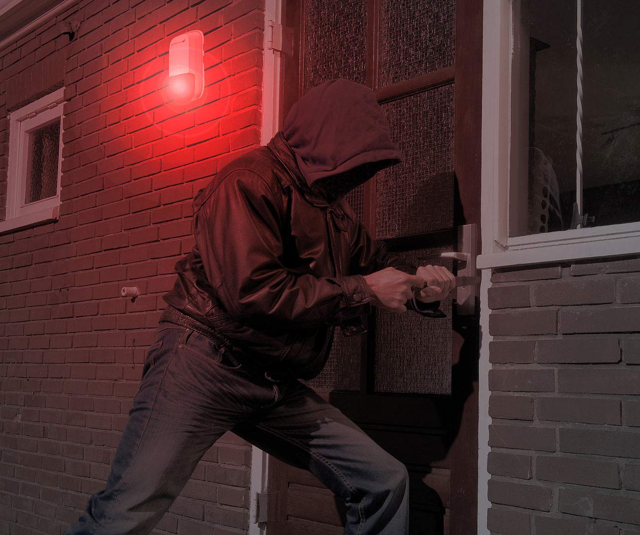 VisorTech Blink Alarm Sirene: WLAN-Outdoor-Sirene mit Blinklicht und 95 dB, IP54, ELESION-kompatibel (WLAN Alarm, Funksirene, außen)
