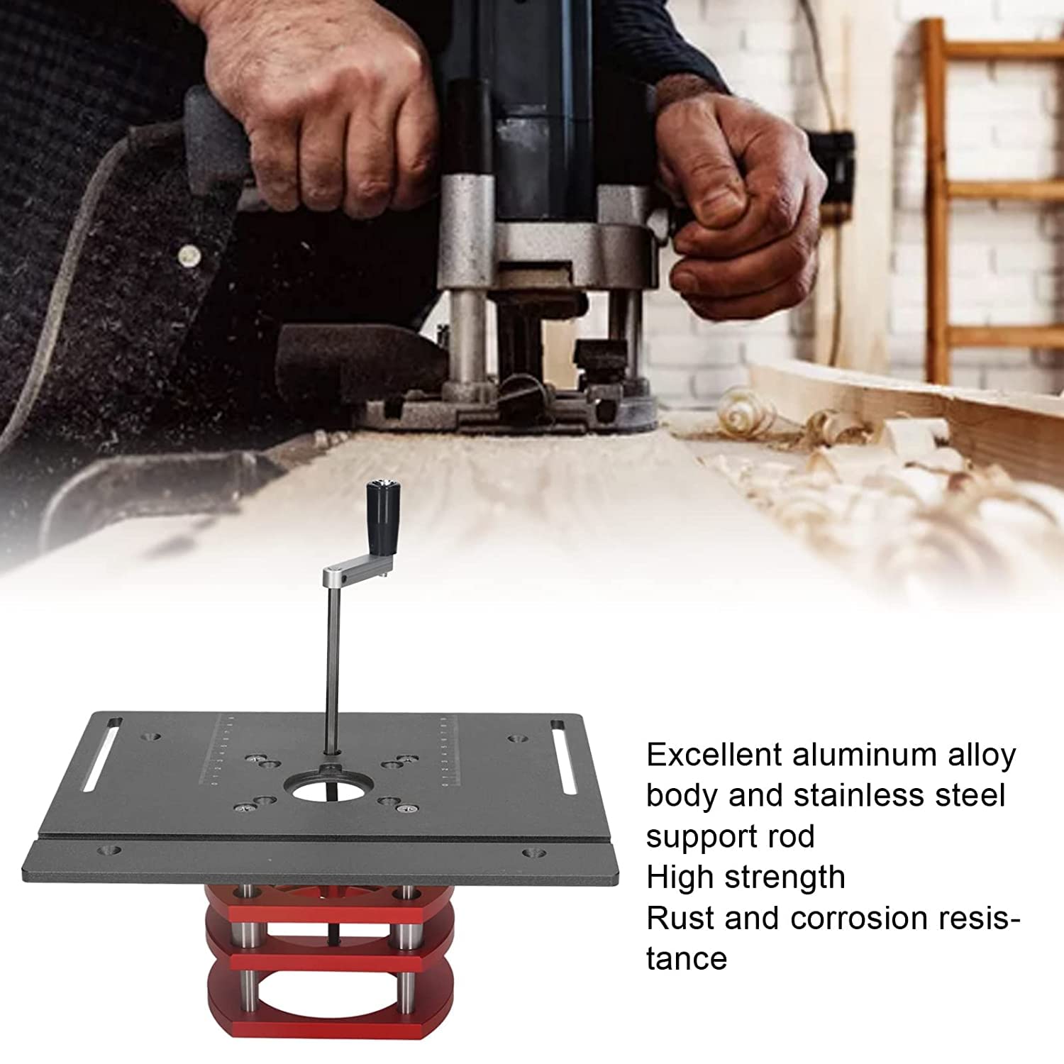 Router Randgeleider | Afwerkmachine Gesleufde Randbeugel