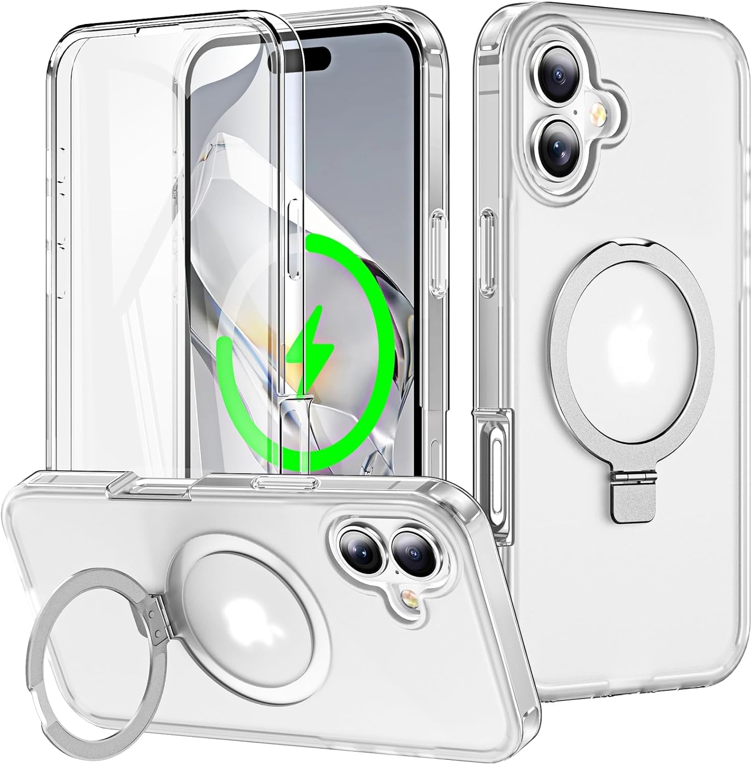 Funda magnética para iPhone 16 Plus a Prueba de Golpes