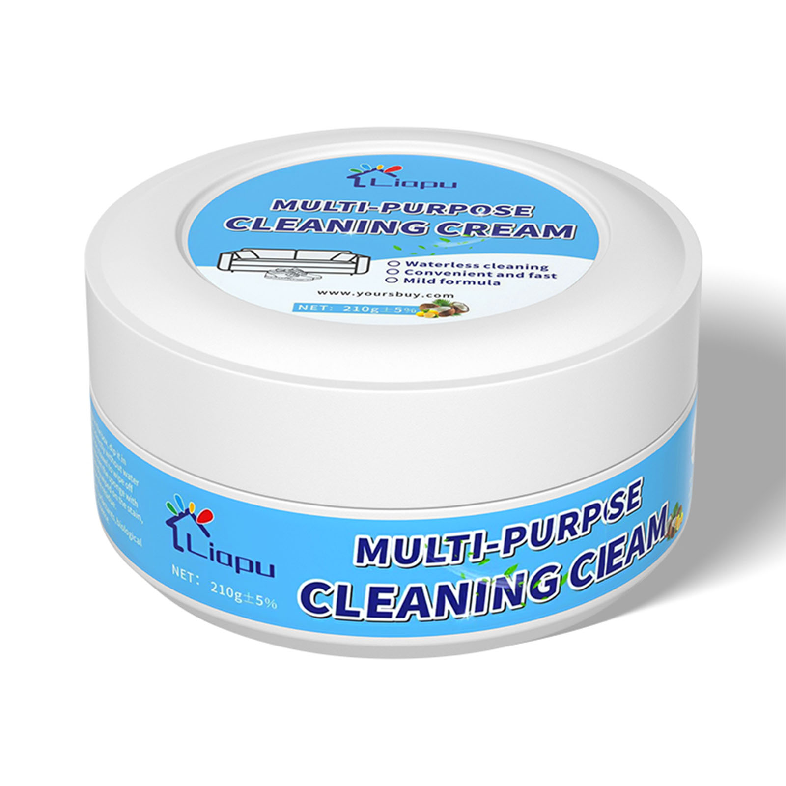 Crème Nettoyante Chaussures Blanches Onperpoe 100g - Pâte Avec Éponge Pour Baskets Et Cuir
